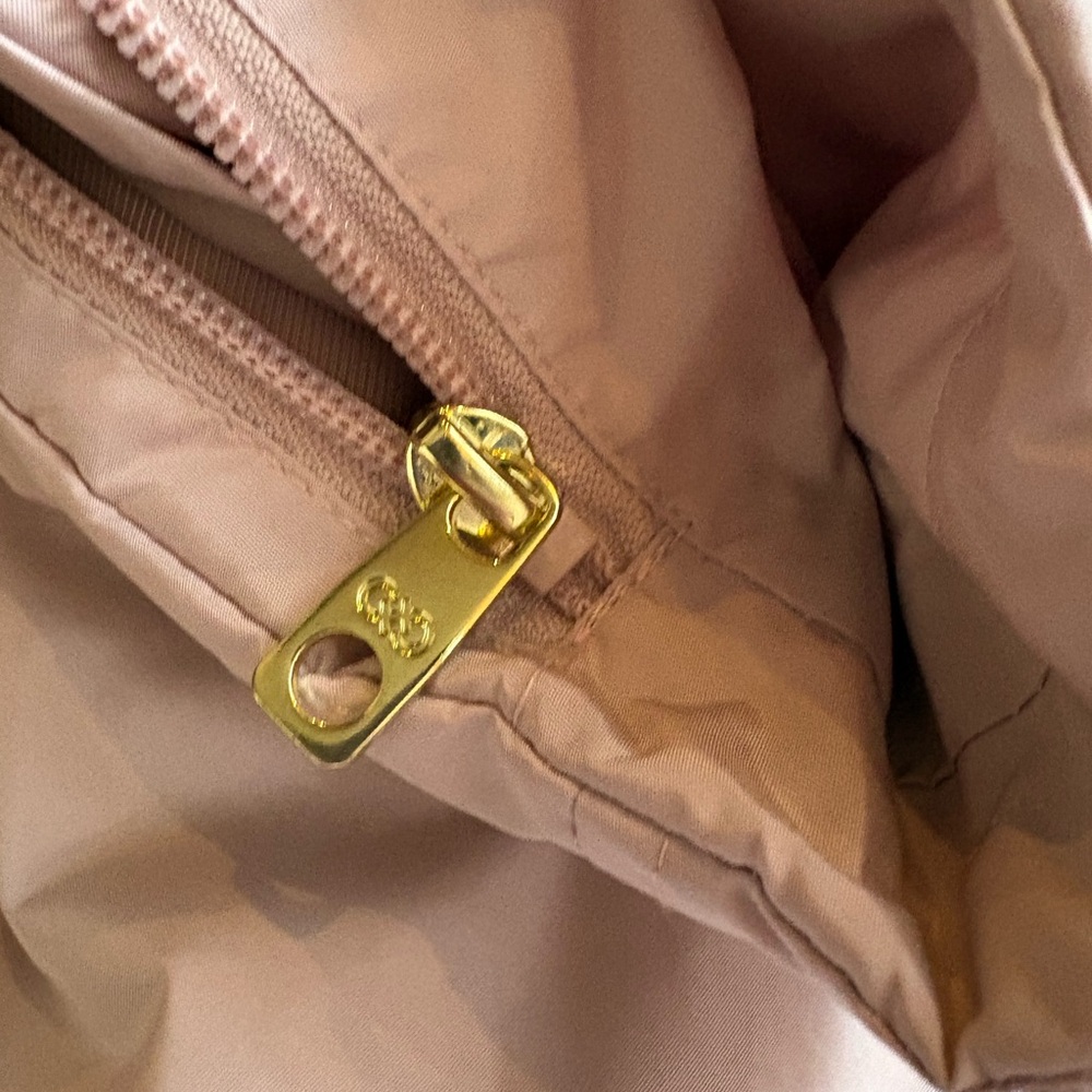 Cole Haan Water Repellent Hooded Parka Apricot Size S, NEW - Picture 10 of 16